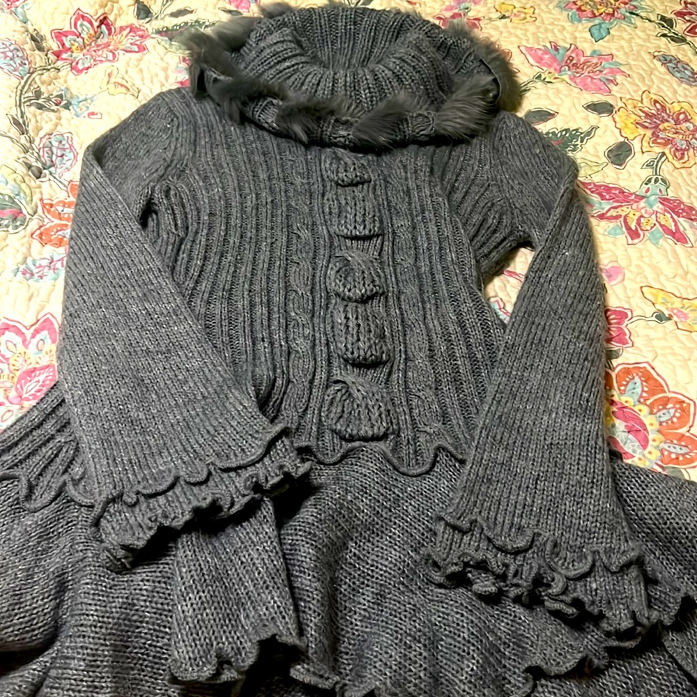 Size small cowl neck sweater dress